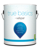 Valspar True Basics  1 gal Semi-Gloss Interior Paint - White
