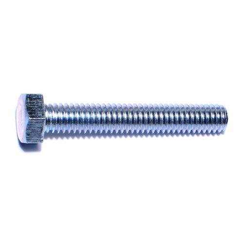 Monster Fastener Zinc Plated Steel Coarse Full Thread Hex Head Tap Bolts