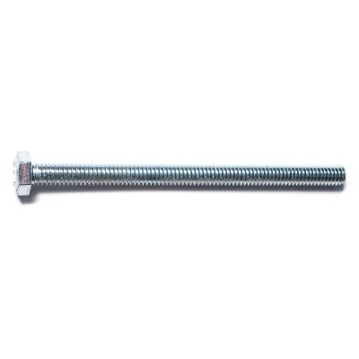 Monster Fastener Zinc Plated Steel Coarse Full Thread Hex Head Tap Bolts