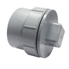 Canplas PVC DWV Female Adapter, Female National Pipe Thread (FPT) Cleanout O-Ring and Plug, Spigot x FPT