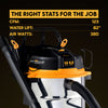 Vacmaster 14-Gallon* 6.5 Peak HP† Stainless Steel Wet/Dry Vacuum Beast Series™ VJE1412SW 0201
